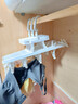 京东京造 衣架家用挂衣多夹子晾衣架高端袜子内衣内裤晾晒架7支 实拍图