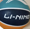 李宁（LI-NING）篮球儿童5号比赛室内外耐磨水泥地幼儿小学生青少年户外橡胶五号 实拍图