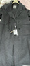 范思蓝恩钻石立裁系列 100%羊毛复古翻领双排扣大衣女秋冬高级感毛呢外套 高级灰 L 实拍图