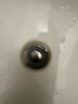潜水艇（Submarine）CQ-8SM枪灰面盆弹跳下水器洗手盆漏水塞子按压式防臭过滤小蘑菇头 实拍图