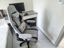 南皇电竞椅子游戏椅180度可躺人体工学椅可调节扶手升降电脑座椅家用 180°平躺-呼吸布-1级杆-带搁脚-软包4D扶手-按摩腰枕 155-180度(含) 可旋转可升降扶手 尼龙脚 实拍图