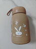 【京东物流送货上门】萌萌兔卡通水杯女牛奶玻璃杯创意便携杯子 咖色萌萌兔 330ml 1只 实拍图