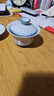 金镶玉盖碗茶具 大号青花陶瓷手绘简约不烫手三才蓝语盖碗 实拍图