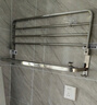 美琦笙毛巾架卫生间免打孔不锈钢浴室浴巾架厕所卫生间壁挂式置物 【升级款】特厚304浴巾架-60cm 实拍图