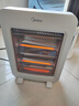 美的（Midea）【轻暖随行】家用取暖器/电暖器/电暖气/远红外/小太阳/取暖炉/迷你节能台式办公室烤火炉 NPS-MH 实拍图