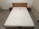 全友家居 北欧原木风板式床次卧室家用1.5米×2米现代简约双人床家具 实拍图
