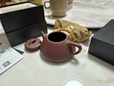 百年利永宜兴紫砂壶纯全手工原矿紫泥子冶石瓢壶功夫茶具泡茶壶 实拍图