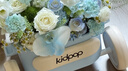 kidpop宝宝学步车可调速婴儿多功能手推车防侧翻助步车周岁礼物  雪库蓝 实拍图