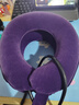 鱼跃（Yuwell）颈椎牵引器B型家用充气护颈椎托颈托舒适贴合颈部(BII型)紫色2层 实拍图