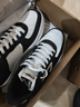 特步情侣男女板鞋小白鞋空军一号秋冬革面保暖运动板鞋休闲鞋 实拍图