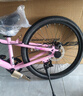 凤凰儿童山地自行车5-8-10-12-15-18岁女男孩减震变速22寸粉色礼物 实拍图