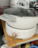 美的（Midea）电火锅IH电磁加热火锅专用锅分体家用多功能锅4.5L大容量3分钟飞快沸腾电煮锅带蒸屉HGE22BY06Z 实拍图