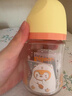 贝亲（Pigeon）奶瓶新生婴儿玻璃材质宽口径奶瓶自然实感第3代 新生儿奶瓶 0-3个月 套装(彩绘版) 实拍图