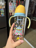 贝亲（Pigeon）迪士尼宽口径PPSU双把手彩绘奶瓶330mL L号 6月+ 街头尼克 AA275 实拍图