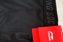 李宁（LI-NING）加绒运动紧身裤男高弹速干压缩裤跑步篮球健身打底训练裤鲨鱼裤 实拍图