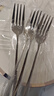 京东京造 叉子 水果叉牛排西餐餐具套装不锈钢【防腐防锈】4只装 实拍图
