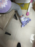 361°儿童轮滑鞋初学者男童女童溜冰鞋闪光轮旱冰鞋尺码可调节 紫色M码 实拍图