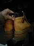 骆驼（CAMEL）大黄靴女时髦擦色粗跟户外工装马丁靴 L24W076611 土黄(5孔) 36 实拍图