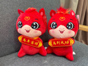 慕曦贝儿马年吉祥物公仔生肖马毛绒玩具仿真马玩偶布娃娃新年年会礼品活动 【红色】抱牌成功吉祥马8寸20厘米 颜色混搭/单个价格，量大有优惠 实拍图