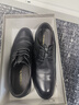 红蜻蜓真皮男鞋秋冬舒适商务休闲皮鞋高级正装德比鞋婚鞋WTA7376黑色42 实拍图