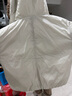 优衣库合作款/女装男装PUFFTECH空气棉服连帽外套480064 02 浅灰色 S 实拍图