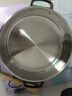 惠当家（Hui Dang Jia）电饼铛家用多功能电煎锅无涂层304不锈钢电热锅水煎包锅烙饼锅早餐机电煮锅HDJ-J10S-34 实拍图