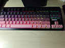 迈从（MCHOSE）G87 V2/K87S旋钮无线机械键盘电竞游戏客制化有线/蓝牙三模gasket结构全键热插拔办公 G87 V2 黑莓粉渐变侧刻 青提轴 实拍图