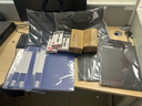 得力（deli）公文包电脑包手提袋会议事务包文件袋包 加厚大容量商务拉链袋公文包收纳袋 缎面材质防水耐磨灰色 实拍图