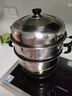 苏泊尔SUPOR 蒸锅真味鲜不锈钢双层复底28cm蒸鱼锅加高锅盖蒸笼EZ28BS04 实拍图