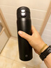京东京造保温杯 水杯子男女儿童学生316不锈钢【一键弹盖】黑色480ml 实拍图