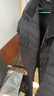 波司登（BOSIDENG）25年新款短款羽绒服男款90绒商场热卖同款立领羽绒内胆B250131005 黑色8056-25-经典极简风 L 180/100A 体重约140-155斤 实拍图