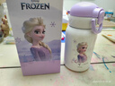 迪士尼保温杯儿童带吸管316不锈钢大容量弹盖男女小学生便携直饮水杯子 实拍图