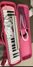 奇美37键教学推荐 帆布软包 口风琴安喆（粉色、配吹奏说明） 实拍图