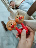 婴幼儿早教启蒙沙锤手摇铃拨浪鼓手拍鼓响板面包超人安抚玩具 【新人价】2只沙锤 实拍图
