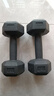 艾美仕（AiMeiShi）哑铃男士健身家用器材女练臂肌一对六角包胶亚玲环保套装组合学生 5KG 一副（左右手各2.5公斤） 实拍图