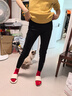 久岁伴山羊绒儿童鲨鱼裤女童秋冬双层加绒加厚保暖裤打底裤少女外穿裤子 实拍图