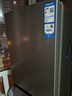 海尔（Haier）「真省电」217L三门小冰箱黑金净化一级能效风冷无霜星辉银BCD-217WGHC3E9S9国家补贴 实拍图