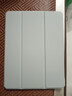绿联适用iPad11/10保护套带笔槽11英寸2025款A16芯片iPad11保护壳全包透明苹果平板支架轻薄防弯灰色 实拍图