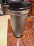 京东京造 钛健康咖啡杯【内外纯钛】保温便携随行高档送礼水杯 灰520ml 实拍图