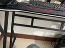 初学者  电脑桌台式家用电竞桌椅套装办公桌简约书桌游戏桌书房写字桌子 子夜黑120*60-电竞纹路 实拍图