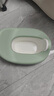 日康（rikang）儿童马桶坐便器多功能男女宝宝小马桶婴幼儿便盆X2017-2 抹茶绿 实拍图