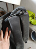 袋鼠双肩包男士背包大容量行李旅游包学生书包女初中商务笔记本电脑包 黑色配红标 实拍图