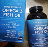 Viva Naturals美国进口高纯度rTG结构深海鱼油DPA天然omega3欧米伽3软胶囊180粒 实拍图