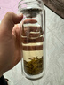 希诺（heenoor）双层玻璃杯男家用商务办公泡茶杯子过滤车载水杯XN-9302 345mL 实拍图
