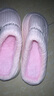 小熊小兔踩屎感棉拖鞋女士厚底防滑冬季外穿居家情侣保暖学生男 小熊小兔棉拖-粉色 38-39 适合37-38 实拍图