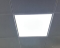 工百利 集成吊顶灯 led平板灯扣板灯天花板灯超薄高显色铝扣板面板灯 600*600 高亮款（喷白框） 实拍图