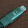 品胜苹果数据线磁吸Type-c充电线PD27W快充to lightning车载扁线20W适用iPhone14/13/12手机iPad墨绿 实拍图