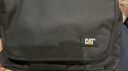 卡特（CAT）斜挎包单肩包邮差包休闲挎包11英寸iPad包男女 84512 黑色 实拍图