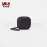 MUJI 耳机壳 适用于AirPods 4 耳机保护套 苹果耳机 apple 分体 带挂绳 深灰色 实拍图