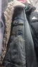 森马（Semir）牛仔外套女拼接仿兔毛翻领宽松潮流港风冬季落肩夹棉夹克复古 牛仔浅黄泥染80331 L 实拍图